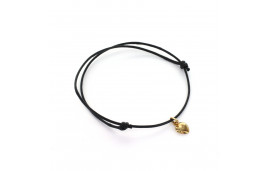 Bracelet Ajustable Coeur Or 18 carats 