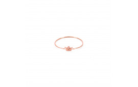 Bague Fine Bateau - Or rose 14 carats | Origami Jewellery
