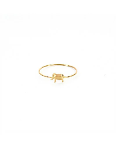 Anello Fine Elefante  - Oro rosa 14 carati  | Origami Jewellery | Origami Jewellery