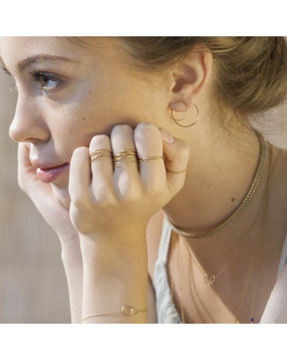 Boucles d'Oreilles Créoles Désirs | BDM Studio