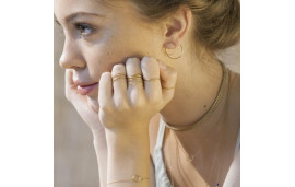 Boucles d'Oreilles Créoles Désirs | BDM Studio