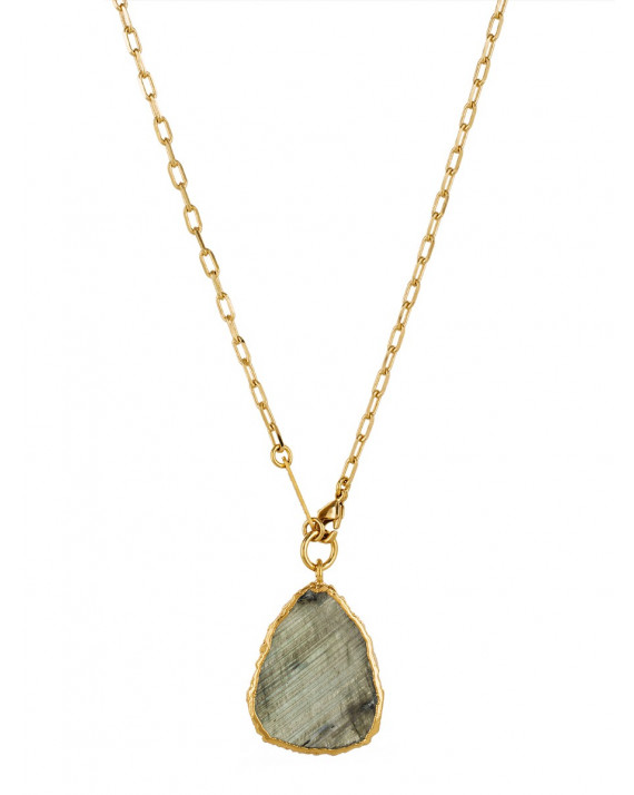 Collana lunga Kurt - Labradorite | Hanka_ïn