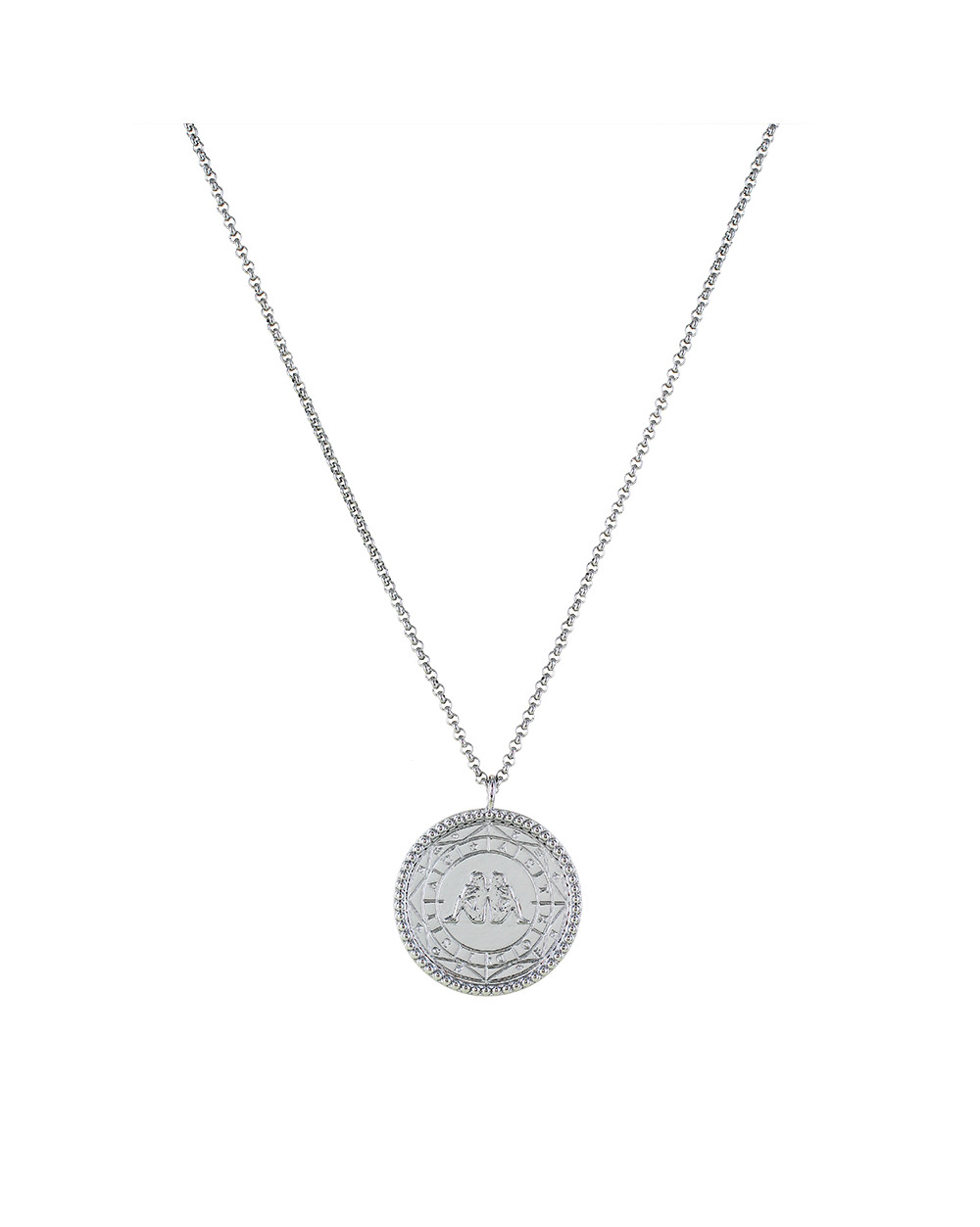 Le Sautoir Solaire Gemeaux Plaqué Argent OU Or